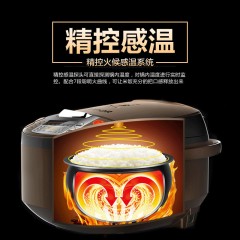苏泊尔(SUPOR)电饭煲4L家用3-6人全自动多功能电饭锅陶晶不粘球釜内胆24H智能预约CFXB40FC835-75