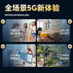 【新款】夏新5g千兆移动随身wifi免插卡上网户外直播无线网路由器
